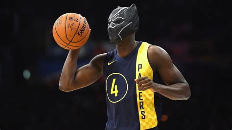 When Victor Oladipo pulled out the Black Panther mask for the dunk ...