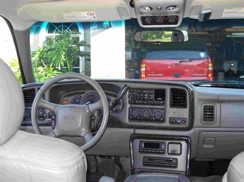 2000 Gmc yukon xl interior