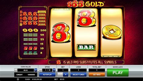 888 Gold Slot Review | Demo & Free Play | RTP Check