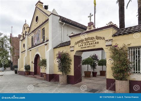 La Placita Olvera in Los Angeles Editorial Image - Image of famous ...