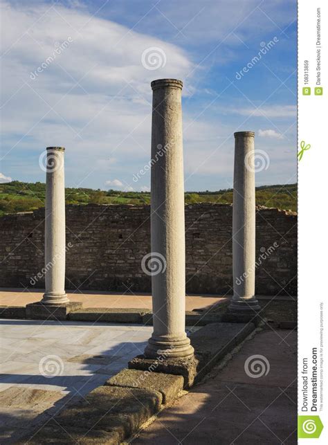 Gamzigrad, Felix Romuliana,ancient Roman Palace Ruins Stock Image - Image of brick, architecture ...