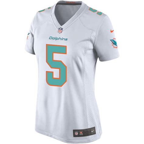 Jalen Ramsey 5 Miami Dolphins Game Women Jersey - White - Bluefink