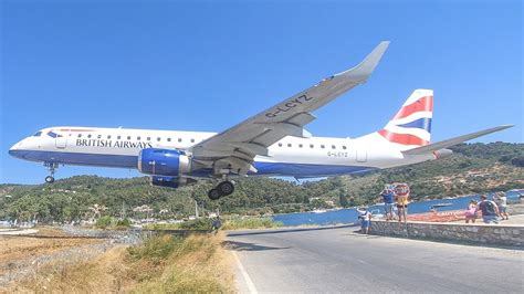 SKIATHOS 2019 - LOWEST LANDING EVER? The EUROPEAN ST. MAARTEN (4K ...