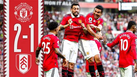 Final-Day COMEBACK! 🙌 | Man Utd 2-1 Fulham | Highlights - YouTube