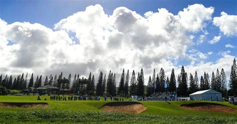 Sentry Tournament of Champions, Round 1: Leaderboard, tee times, TV ...