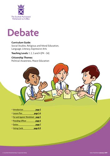 Scottish Parliament - Debates | Teaching Resources