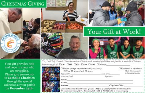 Catholic Charities Holiday Donation - The Flushing Blog