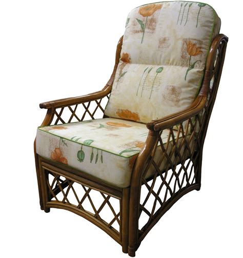 Replacement Cane CHAIR CUSHIONS ONLY Conservatory Furniture Wicker ...