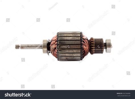 Rotor Electric Motor Isolated On White Stock Photo (Edit Now) 362768486