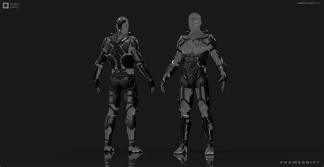 Andrea Chiampo Design - Exoskeleton Concept Design - FRAMESHIFT GAME CONCEPT ART