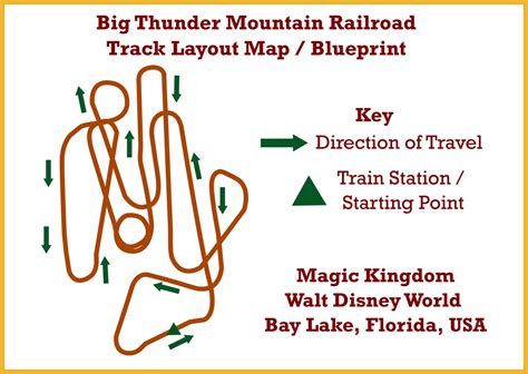Big Thunder Mountain Railroad Map Location Walt Disney World - NavFile