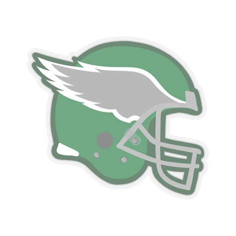 Kelly Green Eagles Helmet Sticker - Etsy