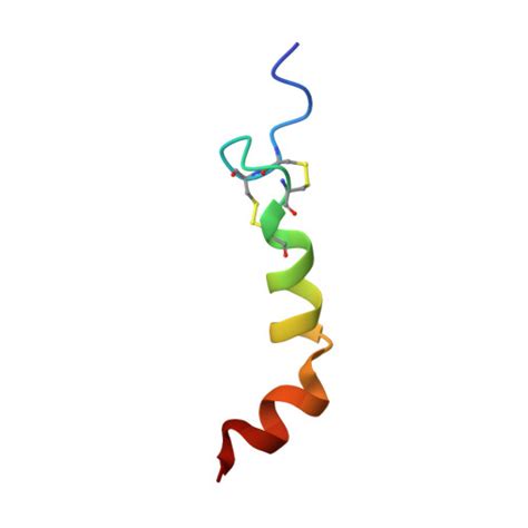 RCSB PDB - 1R02: Solution structure of Human Orexin-A:Regulator of ...