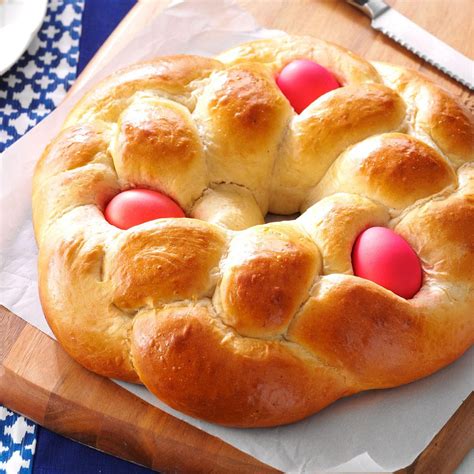 Easter Egg Bread Recipe | Taste of Home