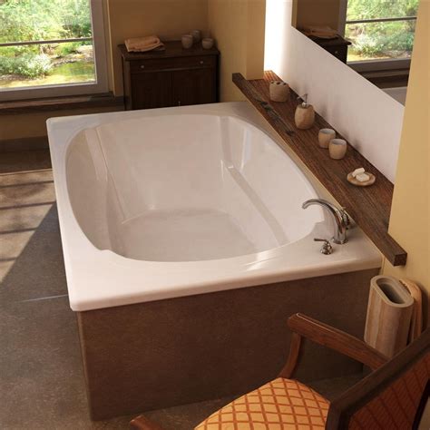 Atlantis Tubs 4872C Charleston 48 x 72 x 23 - Inch Rectangular Soaking Bathtub - Walmart.com