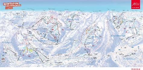 Montafon Piste Map Free downloadable piste maps.