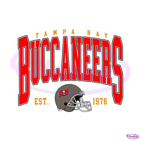 Vintage Tampa Bay Buccaneers Est 1976 SVG