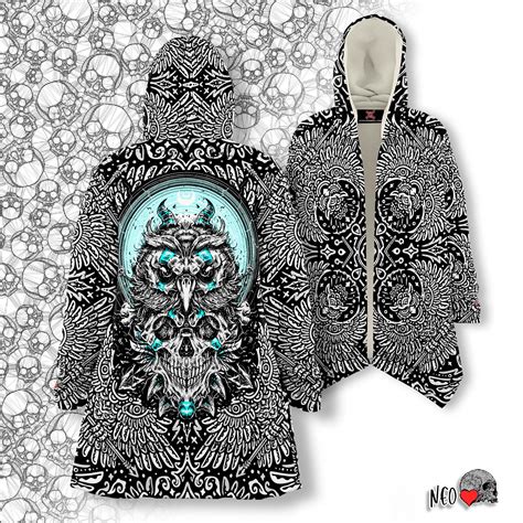 Polar Owl Hooded Cloak – NeoSkull