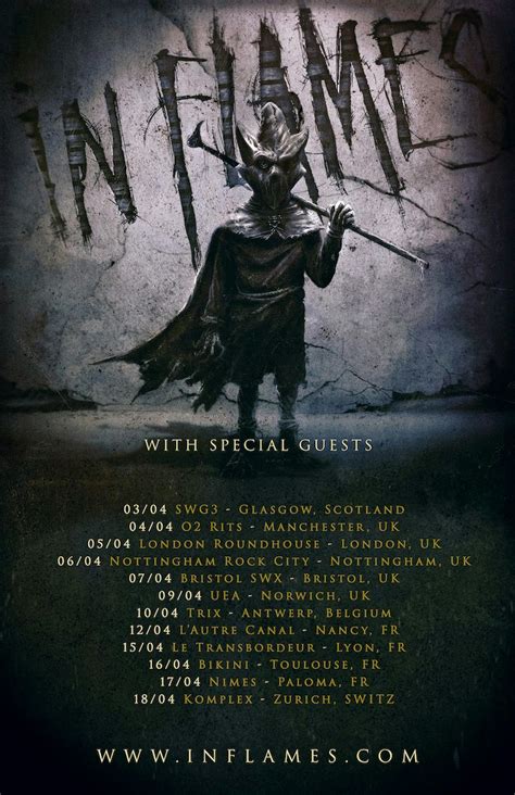 In Flames Have Announced A UK And European Tour — Kerrang!