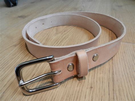 Making your own Natural Leather Belt - cheap, easy, customisable. (X ...