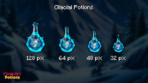 Pixel-Art Potions by King Game Assets