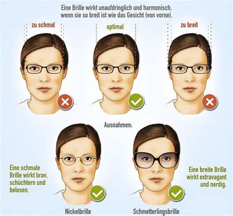 Alles eine Frage der Form: Wem steht welche Brille? | Glasses for long ...