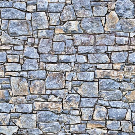 Stone wall with different size and shape – Free Seamless Textures - All rights reseved