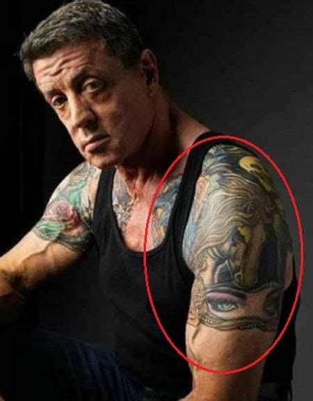 Sylvester Stallone Tattoos and Their Meaning | Glamour Fame