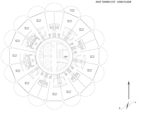 Gallery of AD Classics: Marina City / Bertrand Goldberg - 9 | Marina city, Hotel floor plan, City