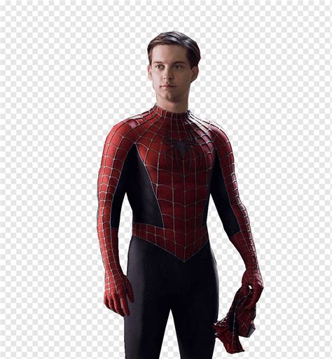 Tobey Maguire as Spider-Man, Tobey Maguire Spider-Man Actor Character Comics, Peter parker ...