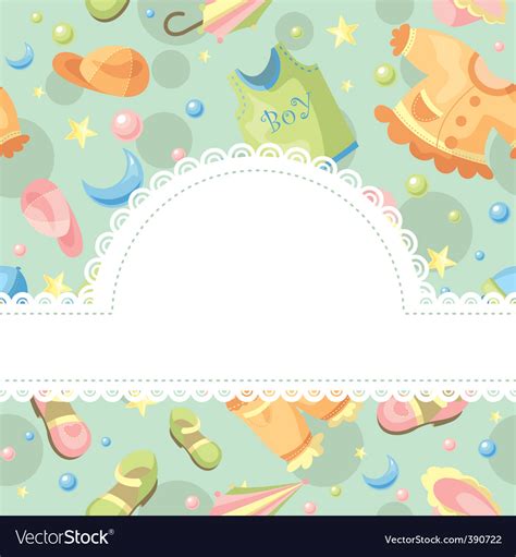 Baby background vector by SelenaMay - Image #390722 - VectorStock