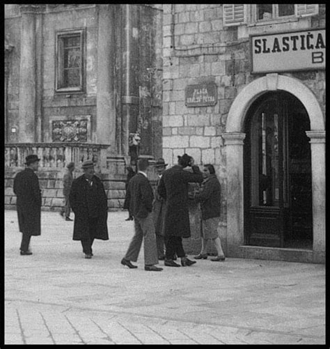 Stradun 1930.-ih godina Dubrovnik – Dubrovnik History Images ⌛️