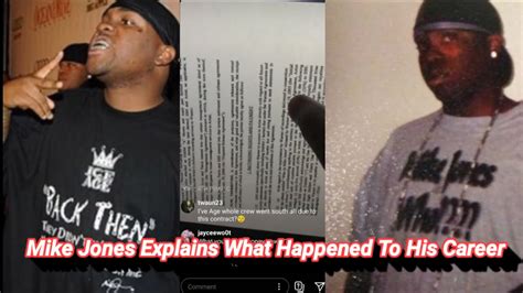 Rapper Mike Jones Explains What Happened To His Career 😱🎤 - YouTube