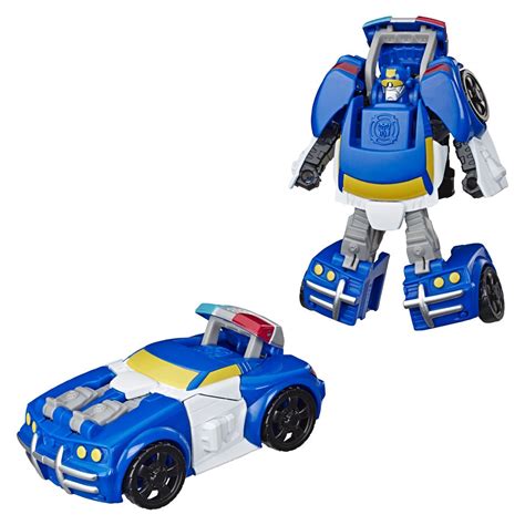 Transformers Rescue Bots Academy Police Car Chase