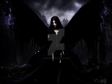 DArk Gothic Angel 4k Wallpaper by AiWitchCrafts on DeviantArt