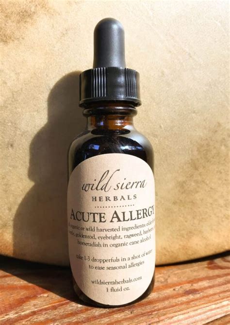 Acute Allergy Formula - Still Light Center