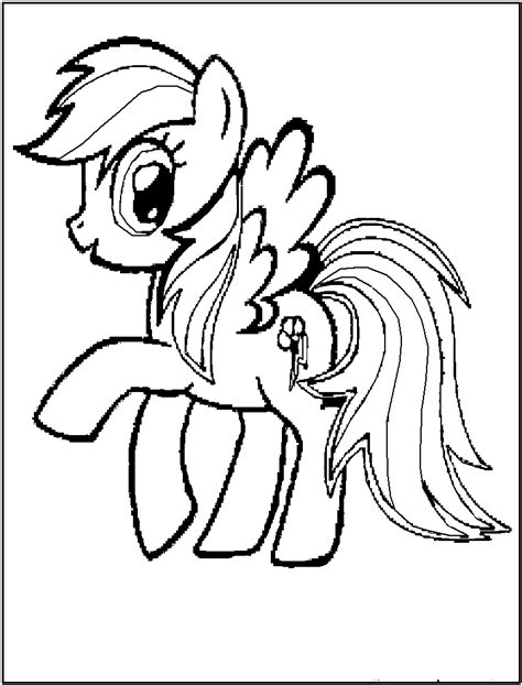 Coloriage Petit Poney #41912 (Dessins Animés) – Dessin à colorier – Coloriages à Imprimer Gratuits