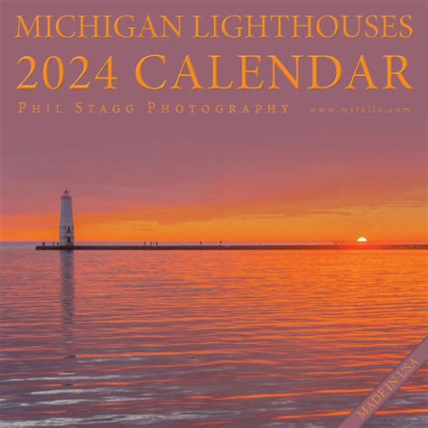 MICHIGAN LIGHTHOUSES | 2024 CALENDAR