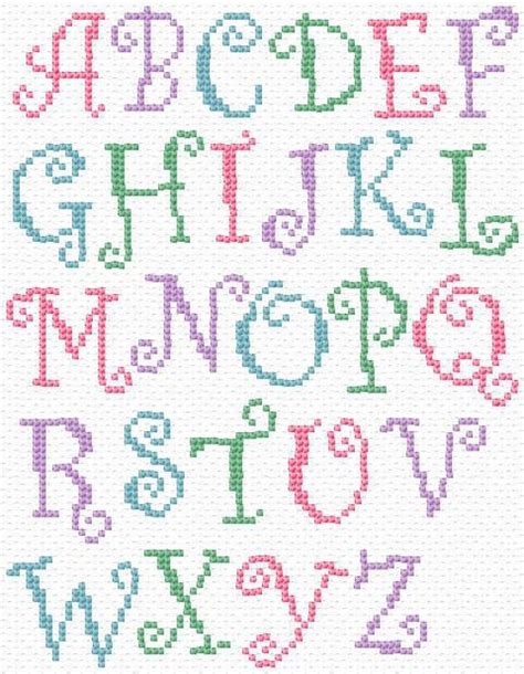 25 Best Simple Cross Stitch Alphabet Patterns Ideas