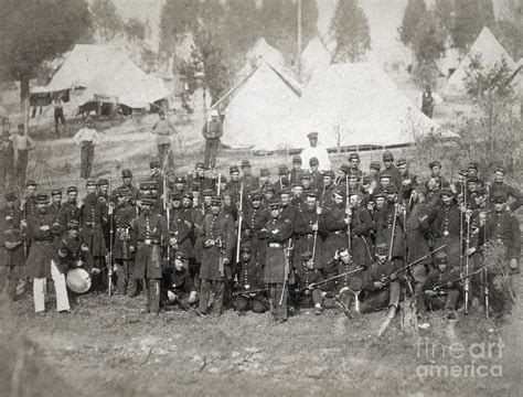 Civil War: Union Troops Photograph by Granger