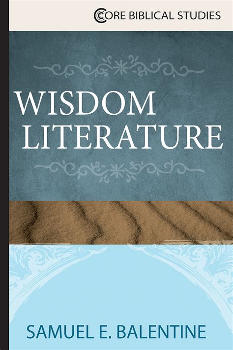 Wisdom Literature | Cokesbury