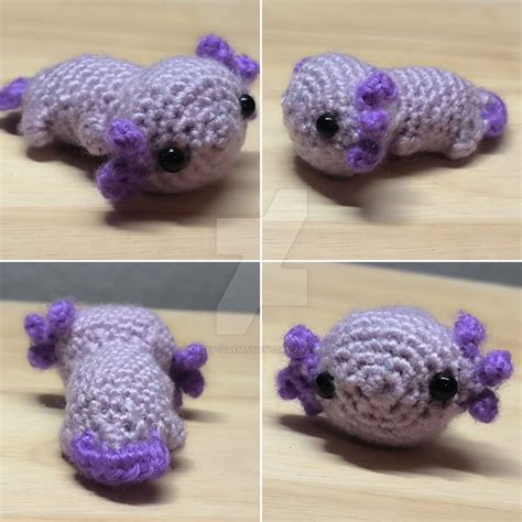 purple axolotl by buttercoremissions on DeviantArt