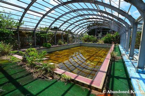 Japan, Hachijo Spa Hotel - swimming pool; this was an onsen hotel, an accommodation with natural ...