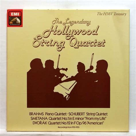 Brahms : piano quintet / schubert : string quintet / dvorak : quartet ...