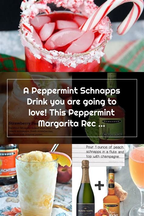 A Peppermint Schnapps Drink you are going to love! This Peppermint Margarita Recipe is j… in ...