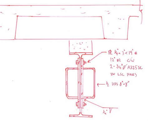 Lateral bracing to existing steel beam - Structural engineering general discussion - Eng-Tips