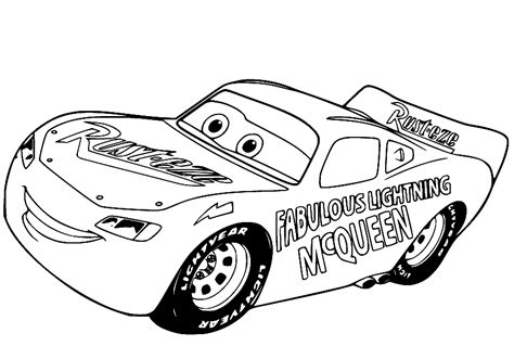 55 Lightning McQueen Coloring Pages - ColoringPagesOnly.com