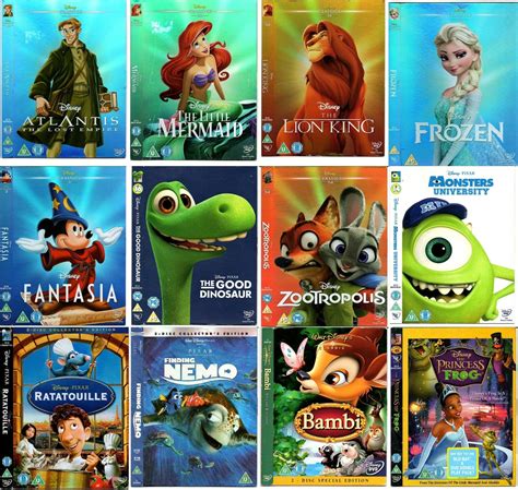 NO DVD Disney O Ring Slipcover Slipcase Card Sleeve Only Classics ...