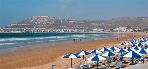 Agadir Beach, Agadir Beach in Morocco Holidays Tour Lodging.