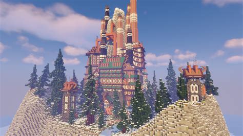 Steampunk Castle Minecraft Map